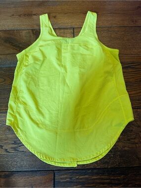 lululemon athletica Neon Yellow Athletic Tank